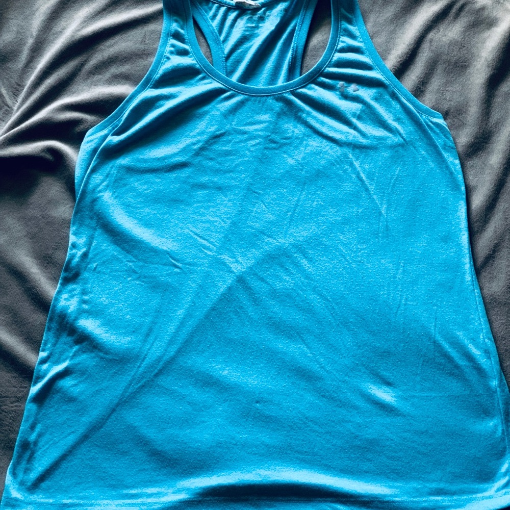 Under Armour electric blue tank top